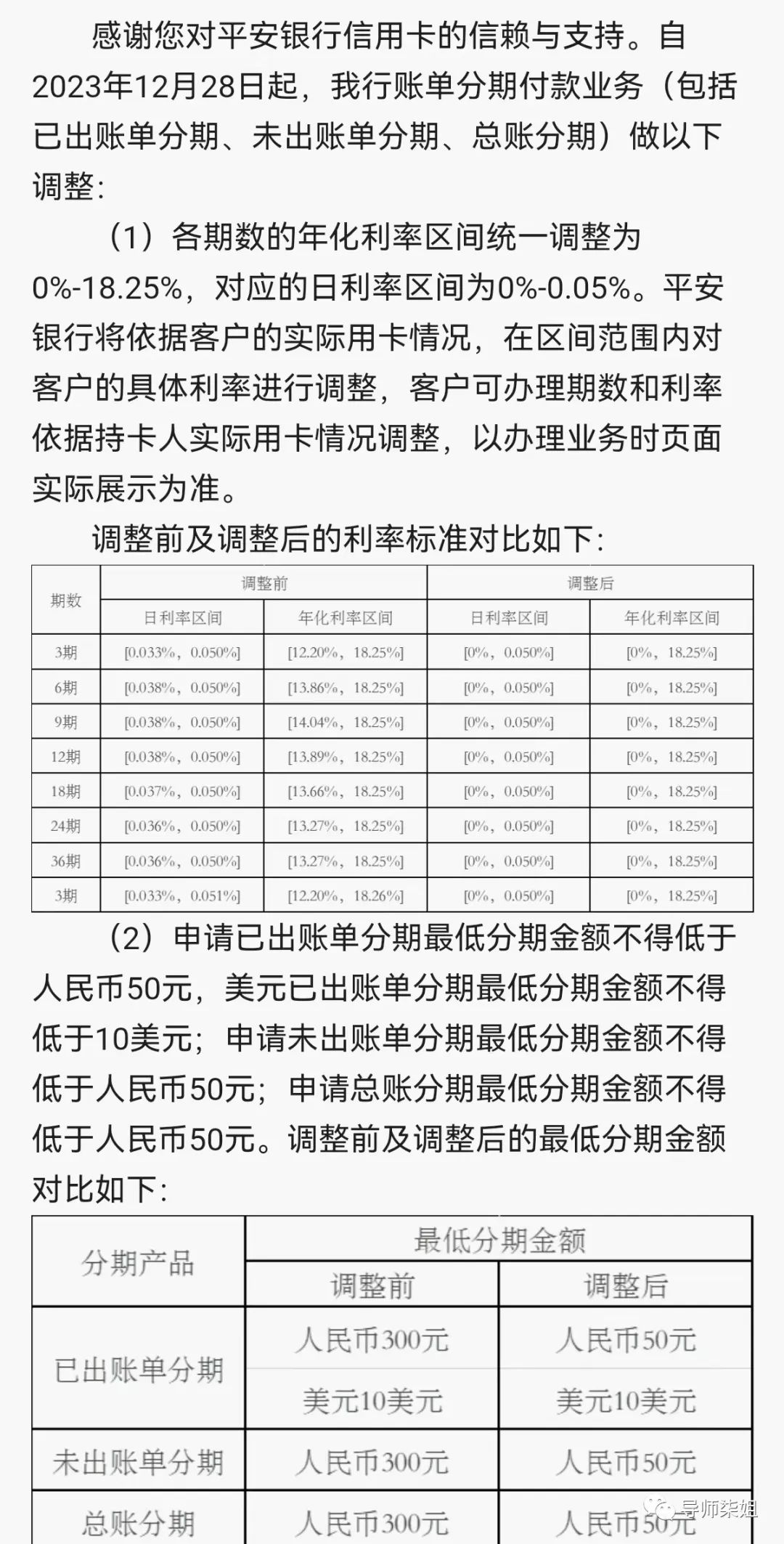平安银行信用卡2023最新通告插图3 平安银行信用卡近期最新信息调整公告